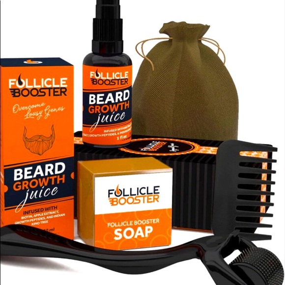 Beard growth maintenance kit-full defined beards - Picture 1 of 11